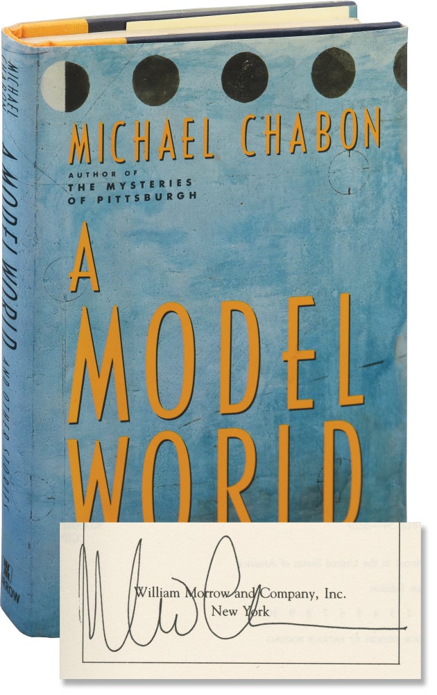 Book #144880] A Model World (First Edition, inscribed to author Chris Offutt). Michael Chabon
