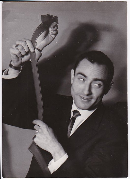 Three original photographs of Pierre Etaix, circa 1963