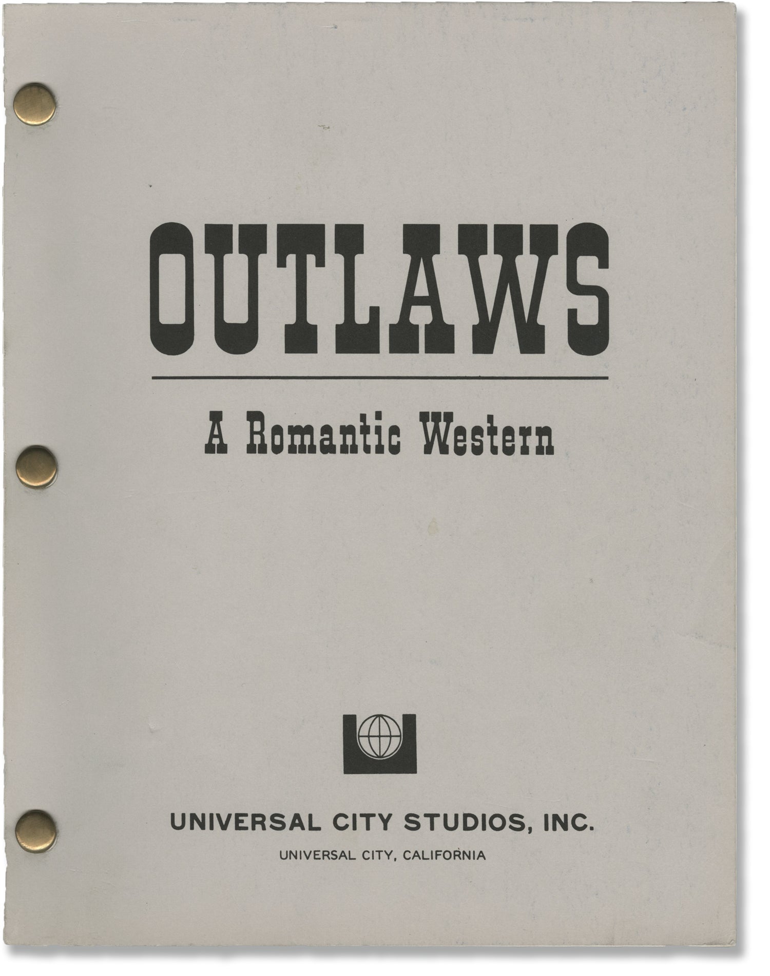 Outlaws Script Outlaws | Peter Werner, Nicholas Corea, Richard Roundtree Rod Taylor