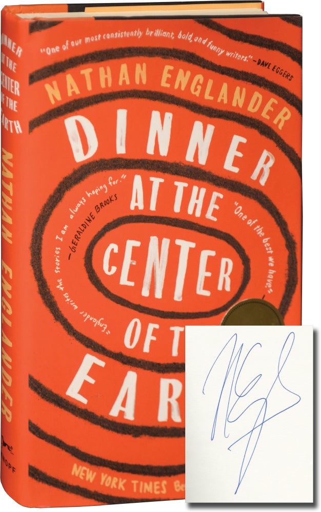 Book #145297] Dinner at the Center of the Earth (Signed First Edition). Nathan Englander