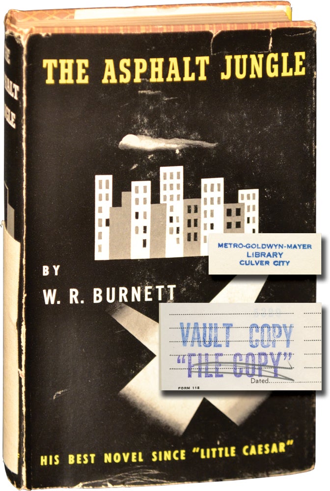 Book #145514] The Asphalt Jungle (First Edition, MGM vault file copy). W R. Burnett