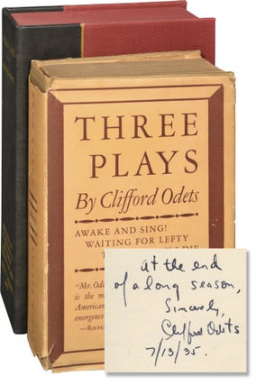 Book #145552] Three Plays: Awake and Sing, Waiting for Lefty, 'Til the Day I Die (First Edition,...