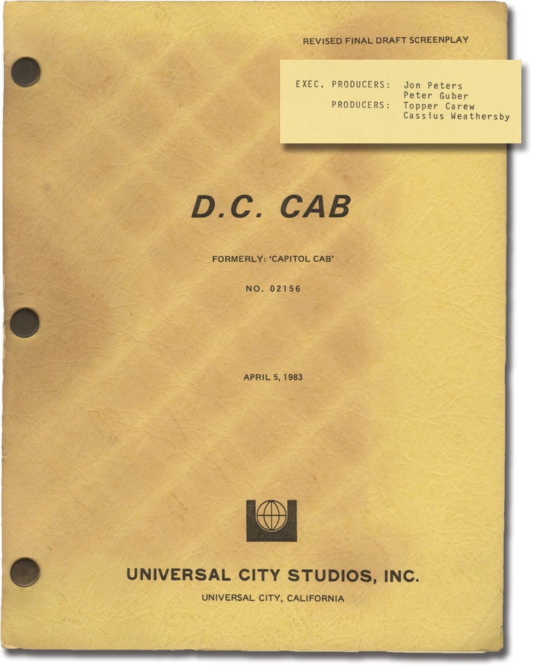 Book #145600] D.C. Cab [DC Cab, Capitol Cab] (Archive of three original screenplays for the 1983...