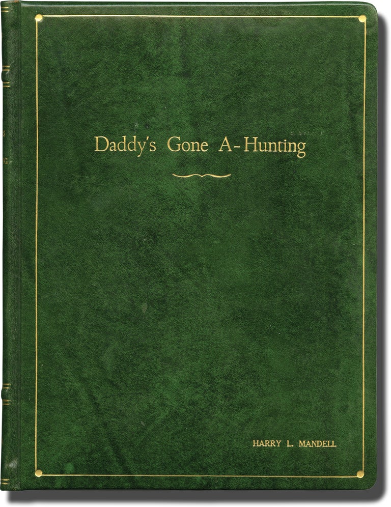 [Book #145693] Daddy's Gone A-Hunting. Mark Robson, Lorenzo Semple Jr. Larry Cohen, Paul Burke Carol White, James Sikking, Scott Hylands, Mala Powers, director, screenwriters, starring.