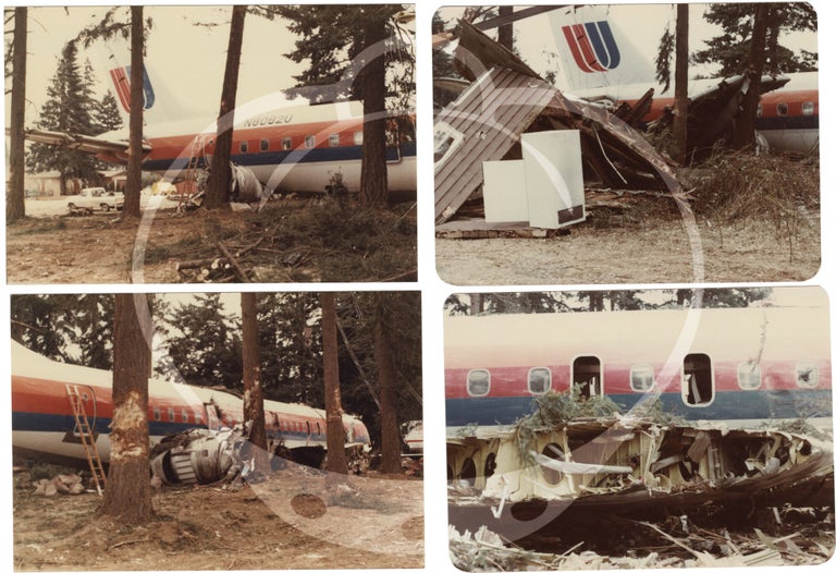 Archive of 63 photographs of the crash of United Airlines Flight 173