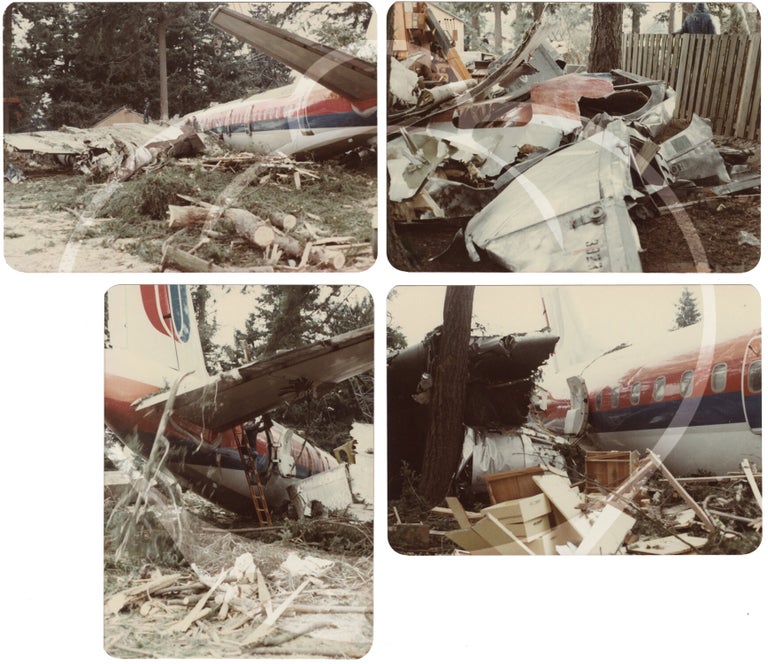 Archive of 63 photographs of the crash of United Airlines Flight 173