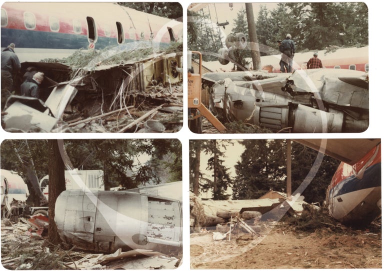 Archive of 63 photographs of the crash of United Airlines Flight 173
