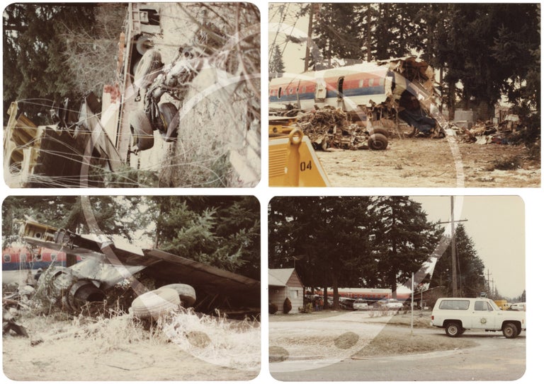 Archive of 63 photographs of the crash of United Airlines Flight 173