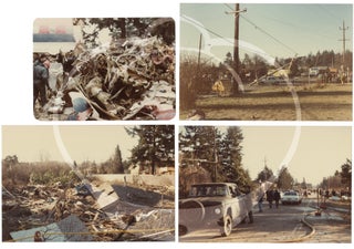Archive of 63 photographs of the crash of United Airlines Flight 173