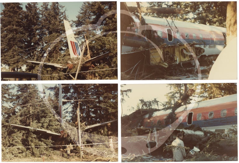Archive of 63 photographs of the crash of United Airlines Flight 173