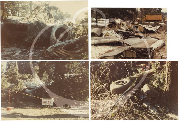 Archive of 63 photographs of the crash of United Airlines Flight 173