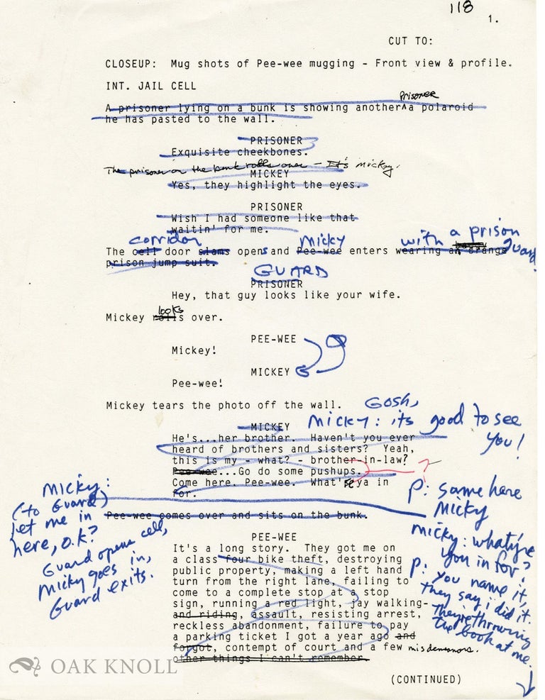 The Celluloid Paper Trail: Identification and Description of Twentieth Century Film Scripts