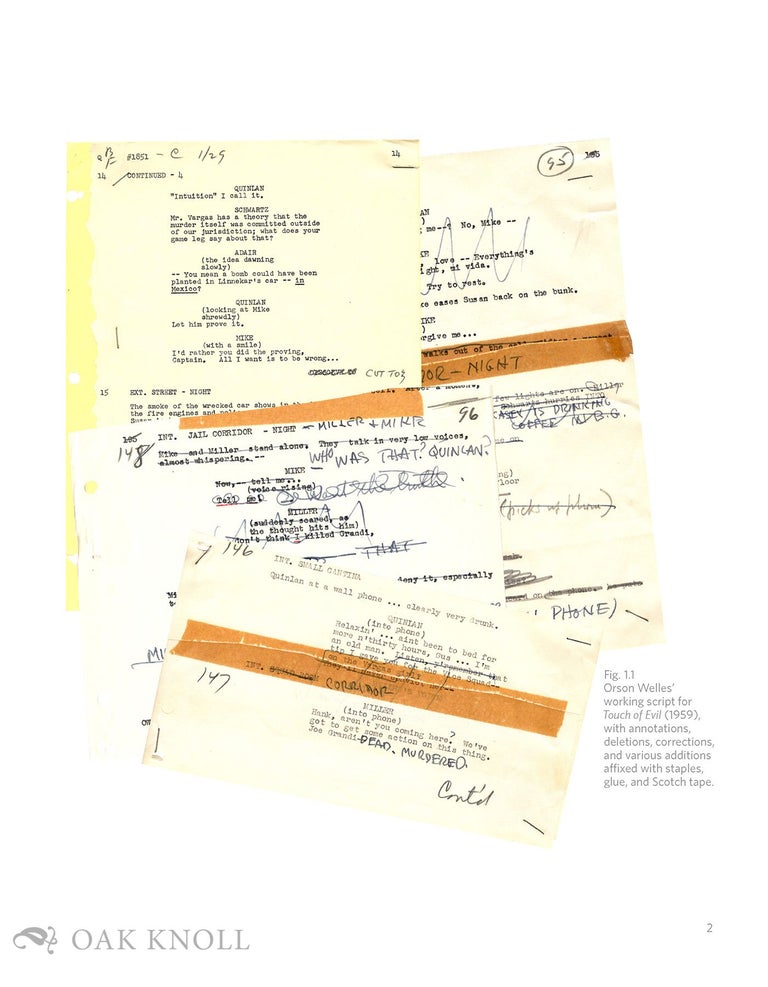 The Celluloid Paper Trail: Identification and Description of Twentieth Century Film Scripts
