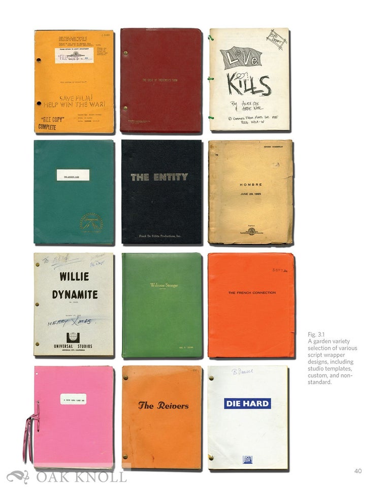 The Celluloid Paper Trail: Identification and Description of Twentieth Century Film Scripts