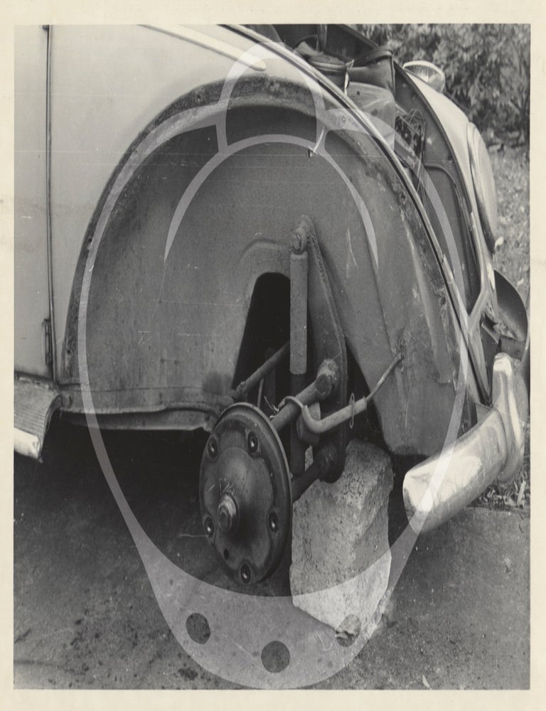 Archive of 62 vernacular photographs of Volkswagens shot in postwar Germany, largely of Type 1 Volkswagen Beetles, circa early 1960s.