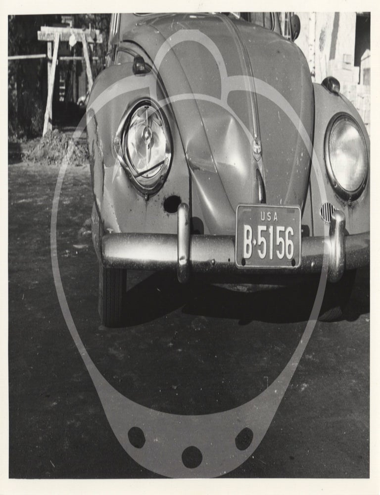 Archive of 62 vernacular photographs of Volkswagens shot in postwar Germany, largely of Type 1 Volkswagen Beetles, circa early 1960s.
