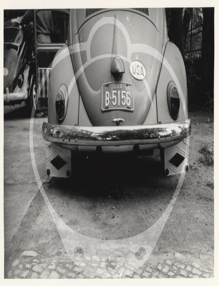 Archive of 62 vernacular photographs of Volkswagens shot in postwar Germany, largely of Type 1 Volkswagen Beetles, circa early 1960s.