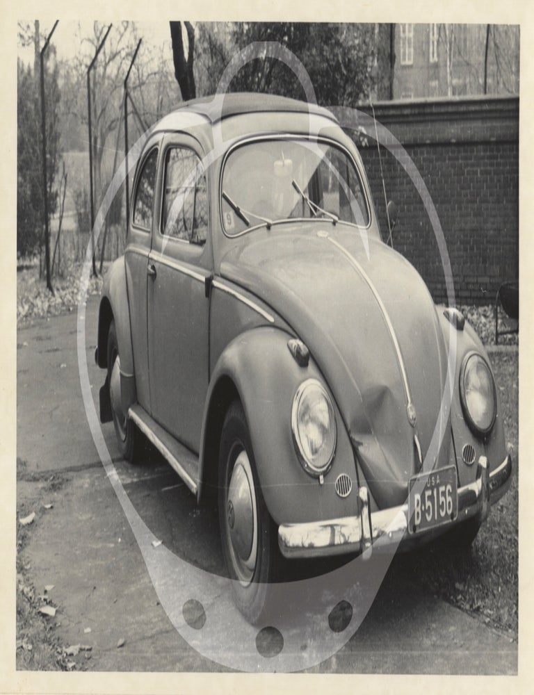 Archive of 62 vernacular photographs of Volkswagens shot in postwar Germany, largely of Type 1 Volkswagen Beetles, circa early 1960s.