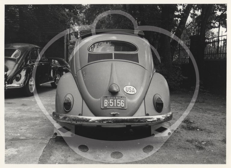 Archive of 62 vernacular photographs of Volkswagens shot in postwar Germany, largely of Type 1 Volkswagen Beetles, circa early 1960s.