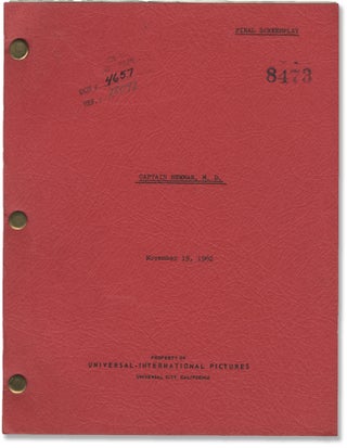 Book #145983] Captain Newman, M.D. (Original screenplay for the 1963 film). David Miller, Henry...
