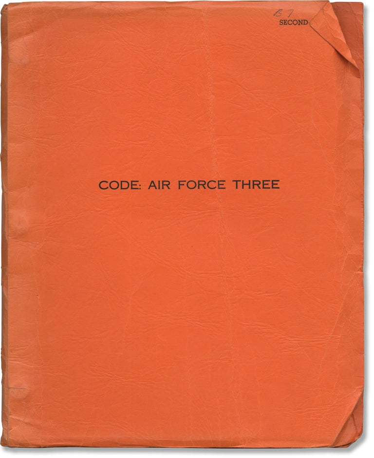 Book #146062] Code: Air Force Three (Original screenplay for an unproduced film). Alan Horowitz...