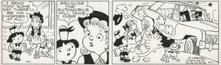 Book #146080] Original artwork for Priscilla's Pop comic strip, September 9, 1969. Al Vermeer,...