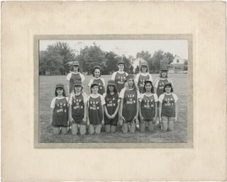Two original photographs of Ohio girl's softball teams, circa 1970s