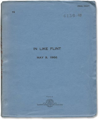 Book #146111] In Like Flint (Original screenplay for the 1967 film). Gordon Douglas, Hal Fimberg,...
