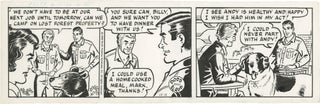 Book #146116] Original artwork for Mark Trail comic strip, December 12, 1988. Ed Dodd, Jack...