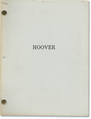 Book #146118] J. Edgar Hoover [Hoover] (Original screenplay for the 1987 film). Robert Collins,...