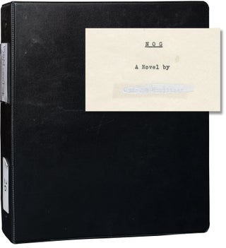 Book #146213] Nog (Original first draft manuscript and archive for the 1968 novel). Rudy Wurlitzer