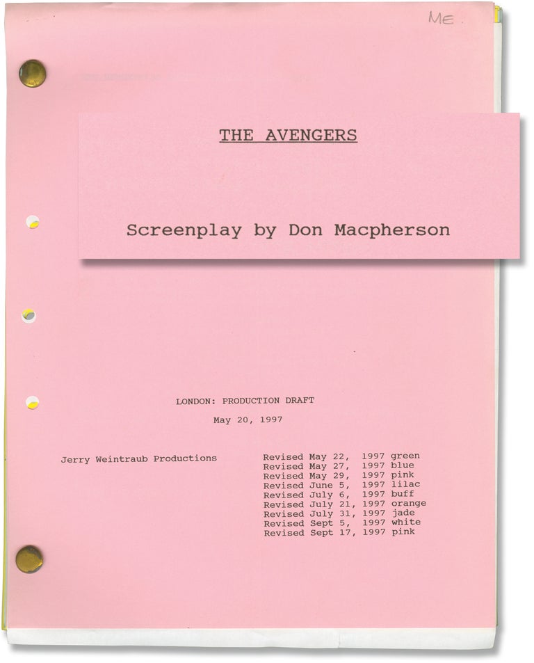 [Book #146216] The Avengers. Uma Thurman Ralph Fiennes, Sean Connery, Jeremiah S. Chechik, Don Macpherson, starring, director, screenwriter.