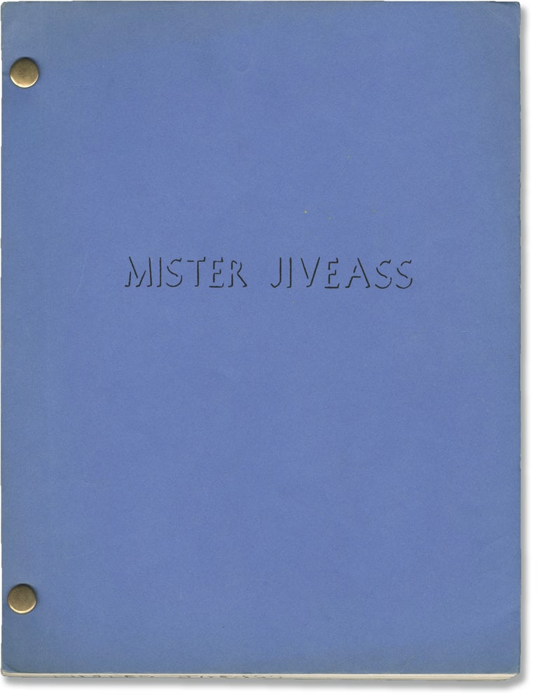 [Book #146241] Mister Jiveass. Blaxploitation, Roland Cutler, Cecil Brown, screenwriter, novel.