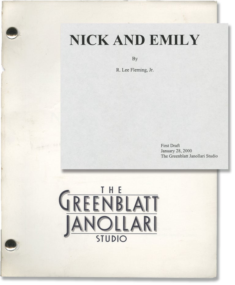 Book #146410] Nick and Emily (Original screenplay for an unproduced television pilot). R. Lee...