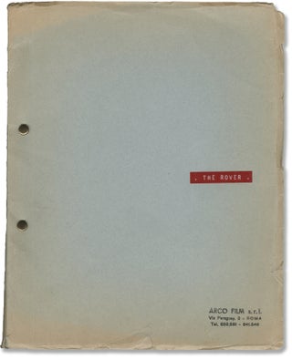 Book #146428] L'avventuriero [The Rover] (Original screenplay for the 1967 film). Joseph Conrad,...