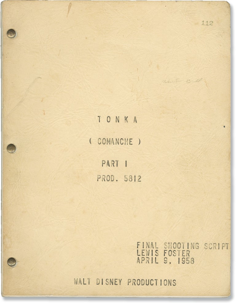 Book #146435] Tonka (Original screenplay for the 1958 film). Sal Mineo, Lewis R. Foster, David...