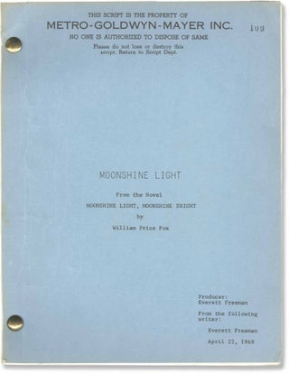 Book #146438] Moonshine Light (Original screenplay for an unproduced film). Everett Freeman,...