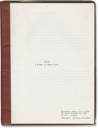 Book #146519] Iffie (Original screenplay for an unproduced film). Steven James Silva, screenwriter
