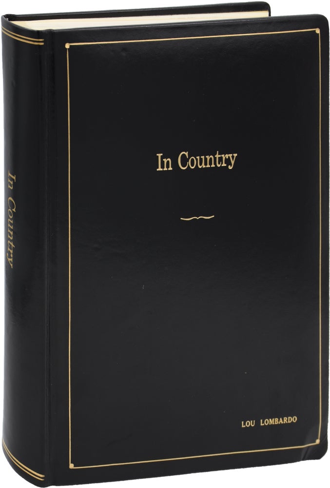 Book #146526] In Country (Original screenplay for the 1989 film, profusely annotated copy...