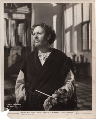 Book #146579] Rembrandt (Collection of four original photographs from the 1936 film). Alexander...