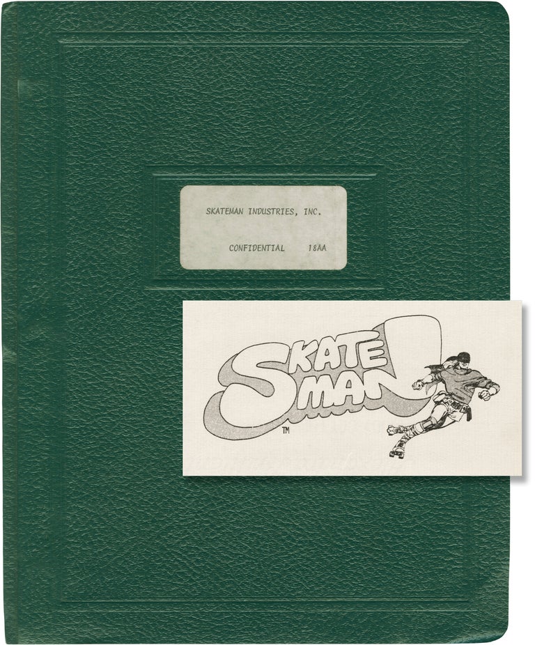 Book #146598] Skateman (Original screenplay and promotional booklet for an unproduced superhero...