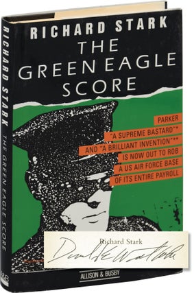 Book #146648] The Green Eagle Score (First UK Edition, signed by the author). Donald E. Westlake,...