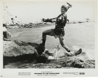 Book #146714] Revenge of the Gladiators (Collection of 19 original photographs from the 1964...