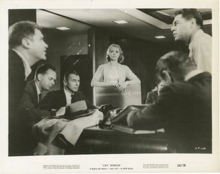 Book #146742] Cry Terror! (Collection of six original photographs from the 1958 film). Andrew L....