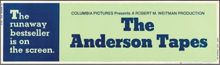 Book #146784] The Anderson Tapes (Original banner poster for the 1971 film). Sidney Lumet, Frank...