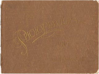 Book #146857] Original program for the Third Annual Photoplayer's Club of Los Angeles Ball, 1915....
