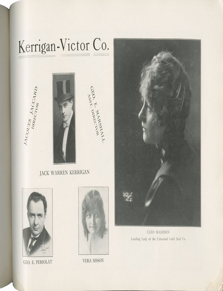 Original program for the Third Annual Photoplayer's Club of Los Angeles Ball, 1915