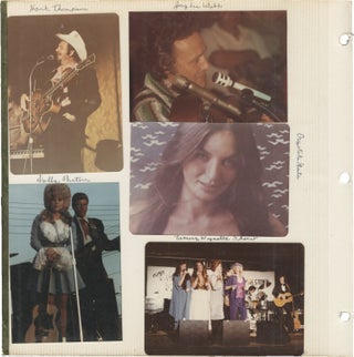 Book #146874] Archive of photographs of country music acts, circa 1970s. Country Music, Dolly...