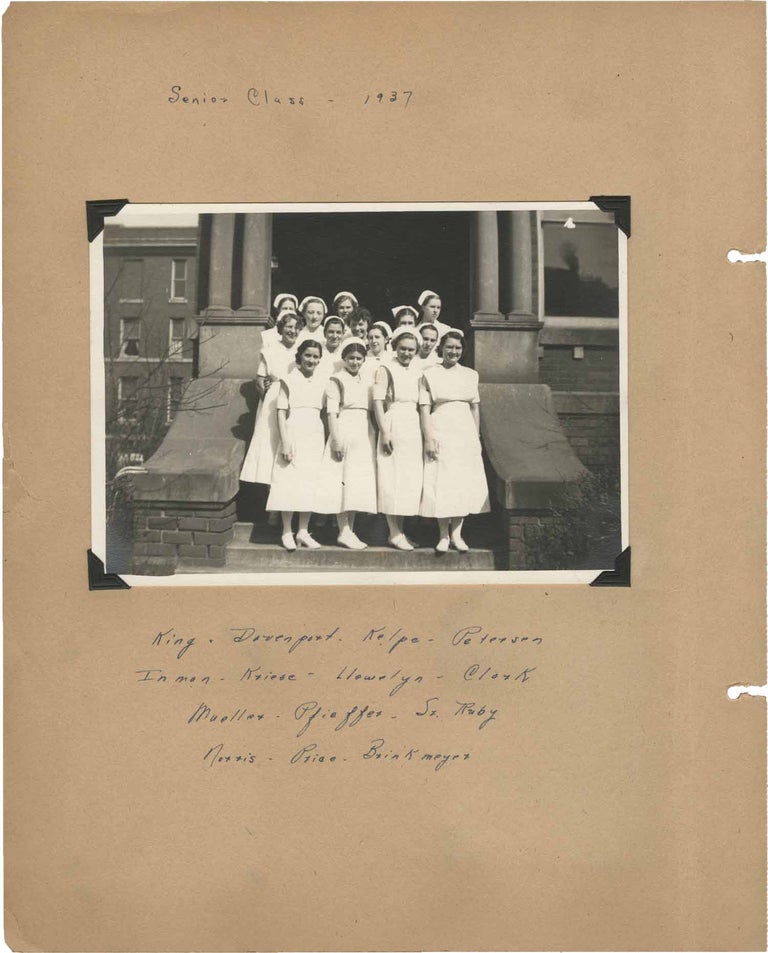 Book #146925] Archive of photographs belonging to a nursing student, circa 1937. Mary Norris