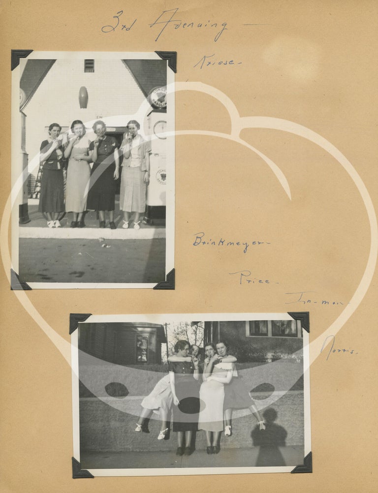 Archive of photographs belonging to a nursing student, circa 1937